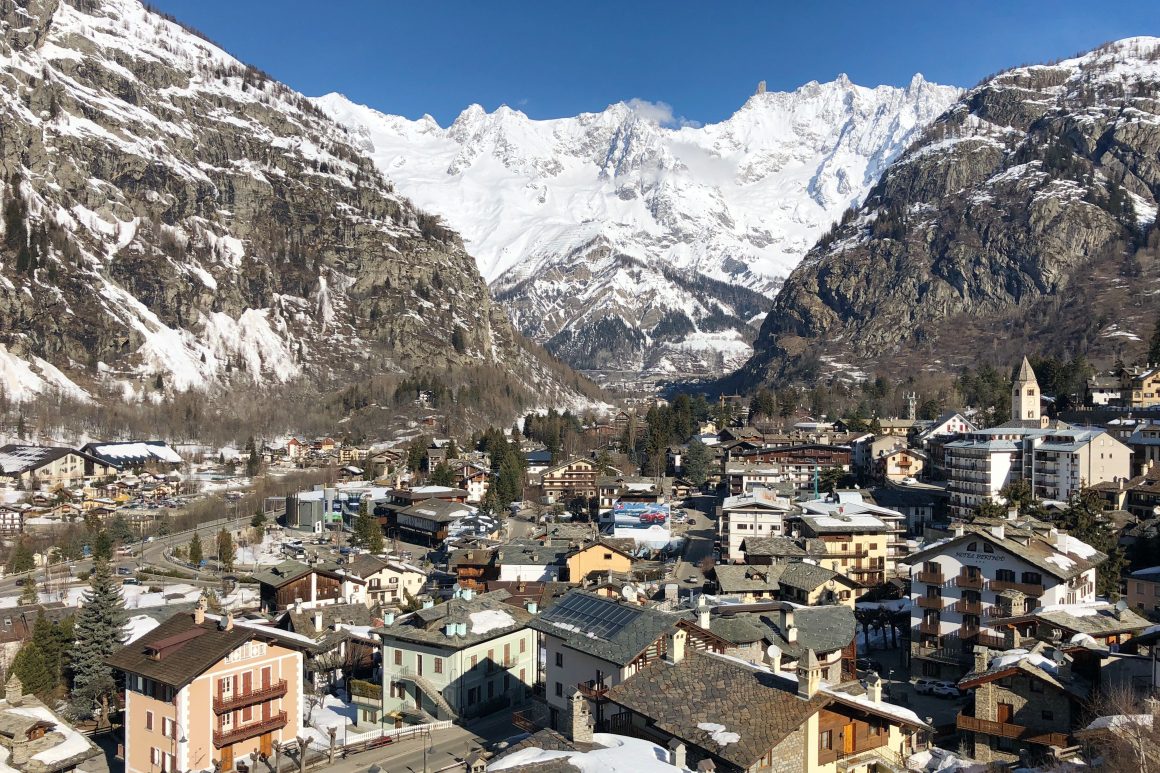 Paesaggio alpino della Valle d’Aosta